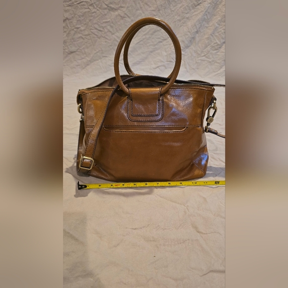 HOBO Brown Leather Shoulder Bag Shelia Medium - Picture 13 of 14